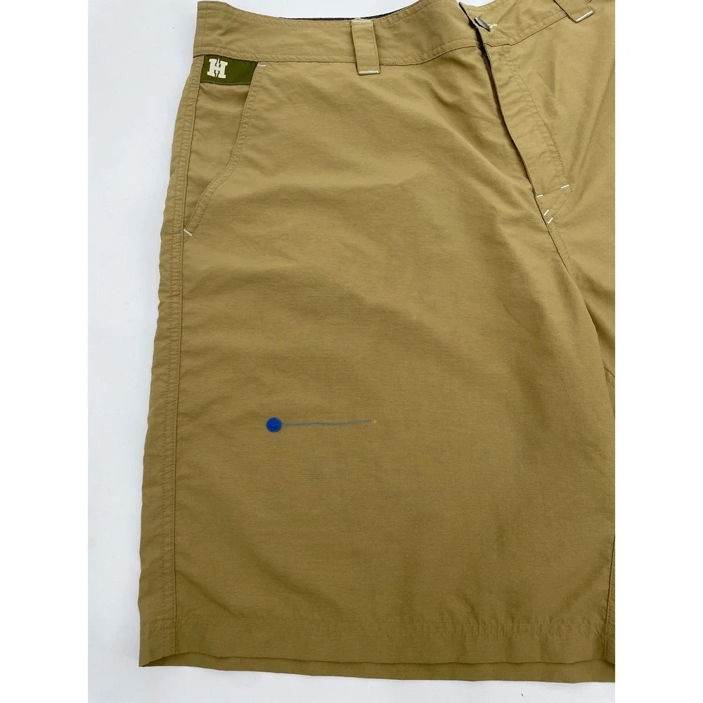 Howler Bros Horizon Hybrid Shorts Mens 40 Tan Ripstop Gorpcore Fishing Hiking